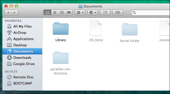 How to hide files and folders on Windows / Linux / Mac OS X operating systems Picture 15