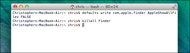 How to hide files and folders on Windows / Linux / Mac OS X operating systems Picture 16