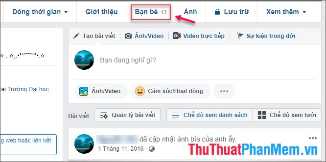 How to hide friends on Facebook, hide the list of friends on Facebook Picture 2
