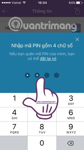 How to hide, hide the chat content, chat on Viber Picture 11