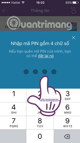 How to hide, hide the chat content, chat on Viber Picture 5