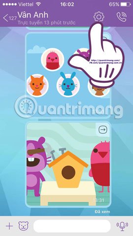 How to hide, hide the chat content, chat on Viber Picture 9