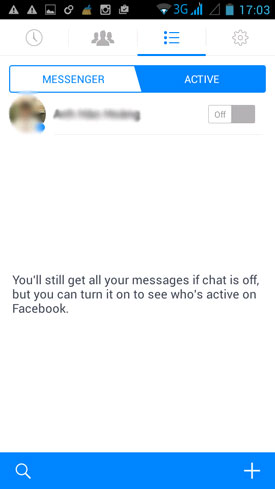 How to hide nick Facebook Messenger on Android Picture 4