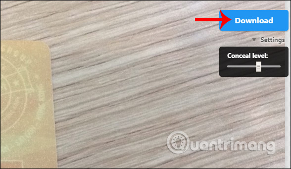 How to hide personal information, image content on Redacted Picture 5