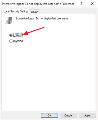 How to hide personal information on Windows 10 login screen? Picture 11
