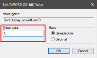 How to hide personal information on Windows 10 login screen? Picture 5