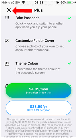 How to hide photos and videos on iPhone using SafeVault Picture 5