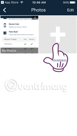 How to hide photos, videos, personal data on iPhone / iPad? Picture 12