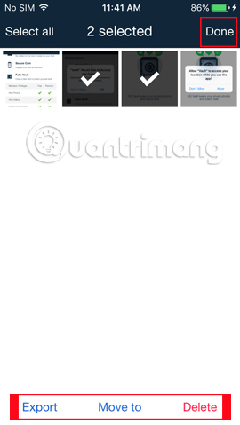 How to hide photos, videos, personal data on iPhone / iPad? Picture 15