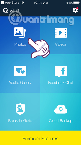How to hide photos, videos, personal data on iPhone / iPad? Picture 7