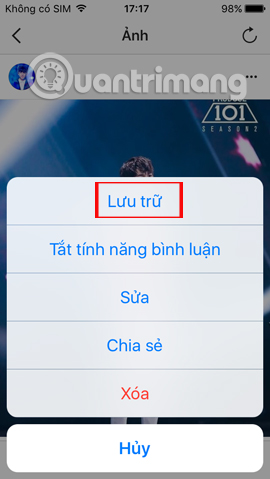 How to hide photos without deleting photos on Instagram? Picture 3