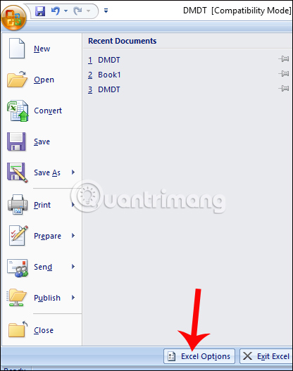How to hide, show notes in tables on Excel Picture 4