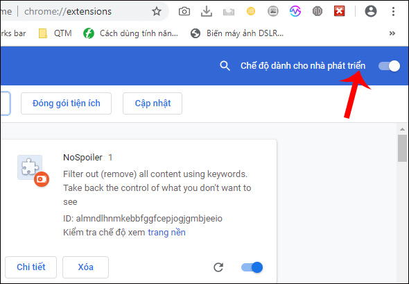 How to hide spoiled content on Google Chrome Picture 5