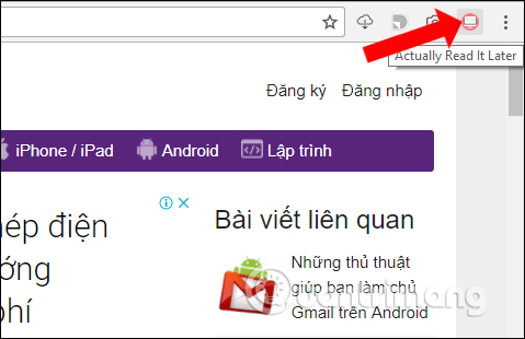 How to hide tabs for later viewing on Chrome Picture 10