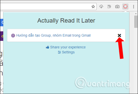 How to hide tabs for later viewing on Chrome Picture 11