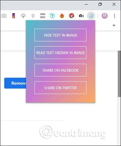How to hide text, information on images Picture 2