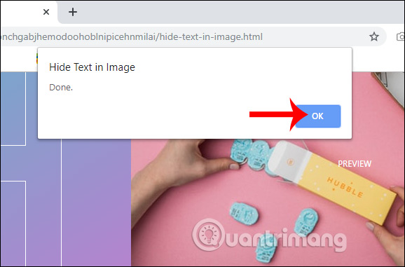 How to hide text, information on images Picture 5