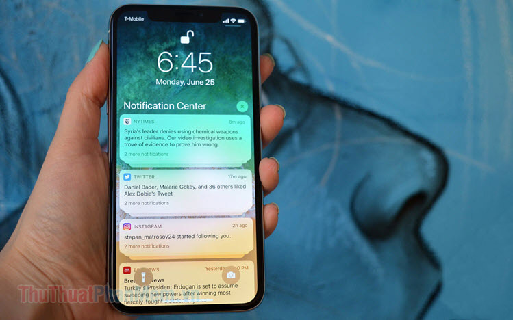 How to hide the message content on the iPhone lock screen Picture 1