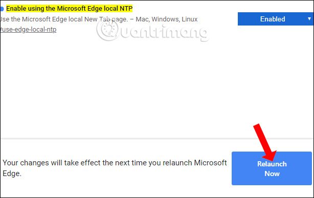 How to hide the New Tab interface button on Edge Chromium Picture 6
