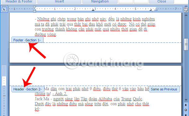 How to horizontally rotate any page of paper in Word Picture 3