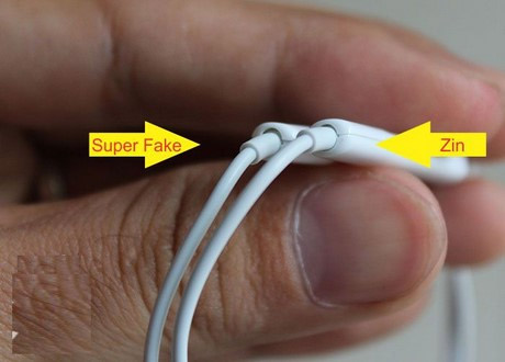 How to identify the most accurate and fake iPhone headphones Picture 3