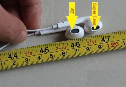 How to identify the most accurate and fake iPhone headphones Picture 7