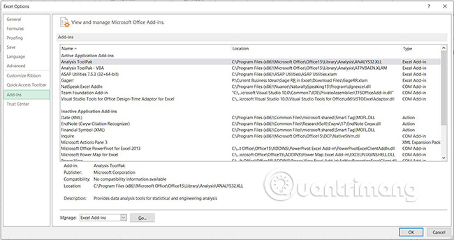 How to implement T-Test in Excel Picture 1