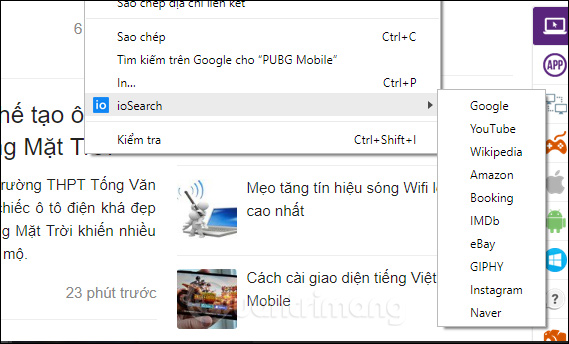 How to improve search on Chrome with ioSearch Picture 12