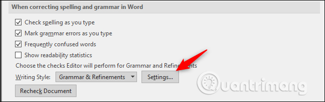 How to improve the Microsoft Word grammar checking tool Picture 4