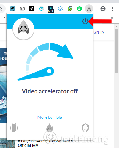 How to improve video speed with Hola Video Accelerator Picture 2