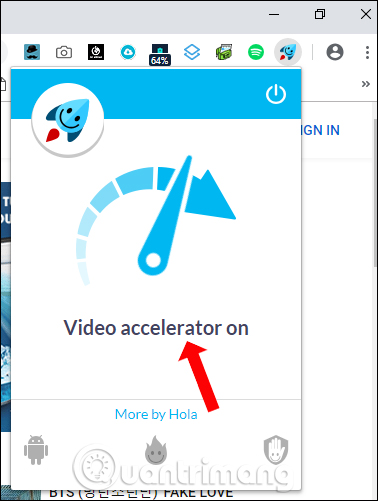 How to improve video speed with Hola Video Accelerator Picture 4