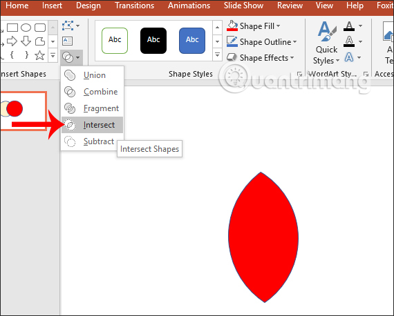 How to include shapes in PowerPoint Picture 8