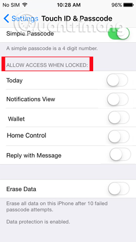 How to increase security for iMessage iPhone / iPad messages Picture 9