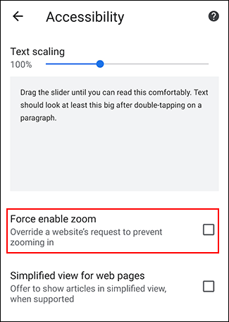 How to increase the font size for web pages on Android Picture 4