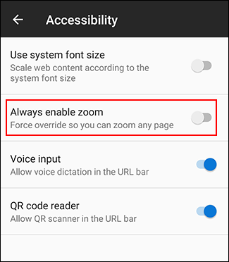 How to increase the font size for web pages on Android Picture 8