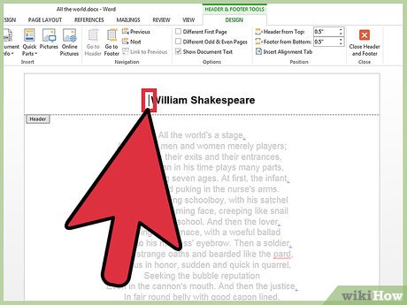 How to Insert a Custom Header or Footer in Microsoft Word Picture 13