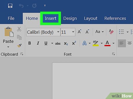 How to Insert a Line in Word Picture 3