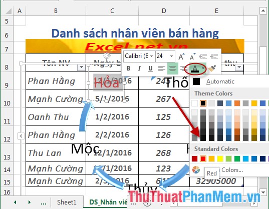 How to insert a SmartArt object in Excel Picture 7