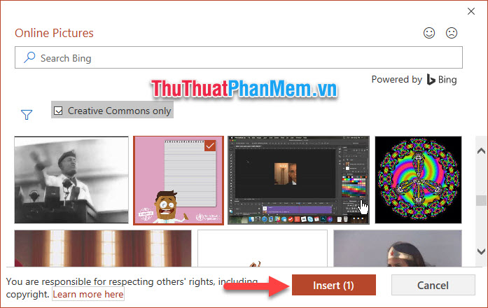 How to insert animated GIFs into PowerPoint Picture 9