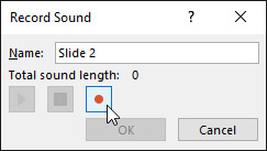 How to insert audio in PowerPoint 2016 Picture 6