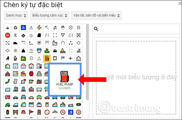 How to insert characters on Google Docs Picture 5