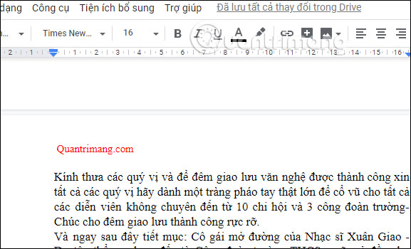 How to insert Header, Footer in Google Docs Picture 4