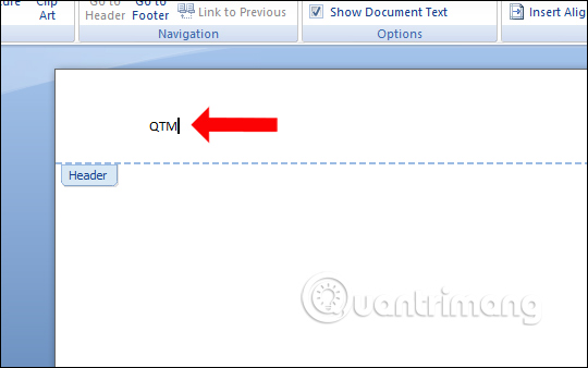 How to insert images into Header, Footer on Word Picture 3