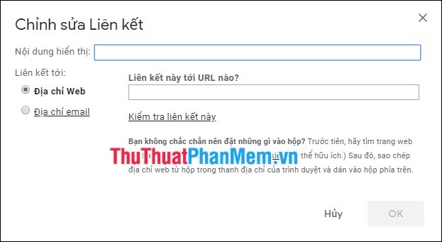 How to insert links, links, Hyperlinks in Gmail Picture 9