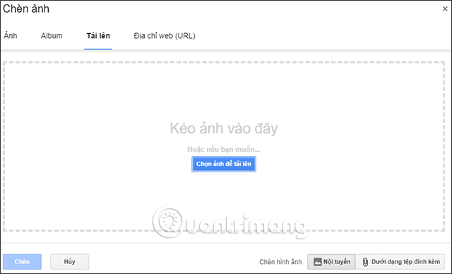 How to insert links to images on Gmail Picture 3