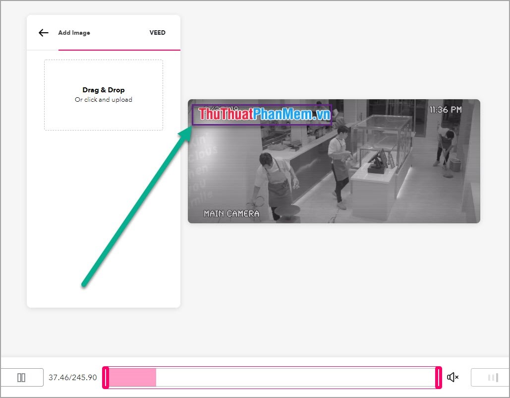How to insert Logo into Online Video online without software Picture 5