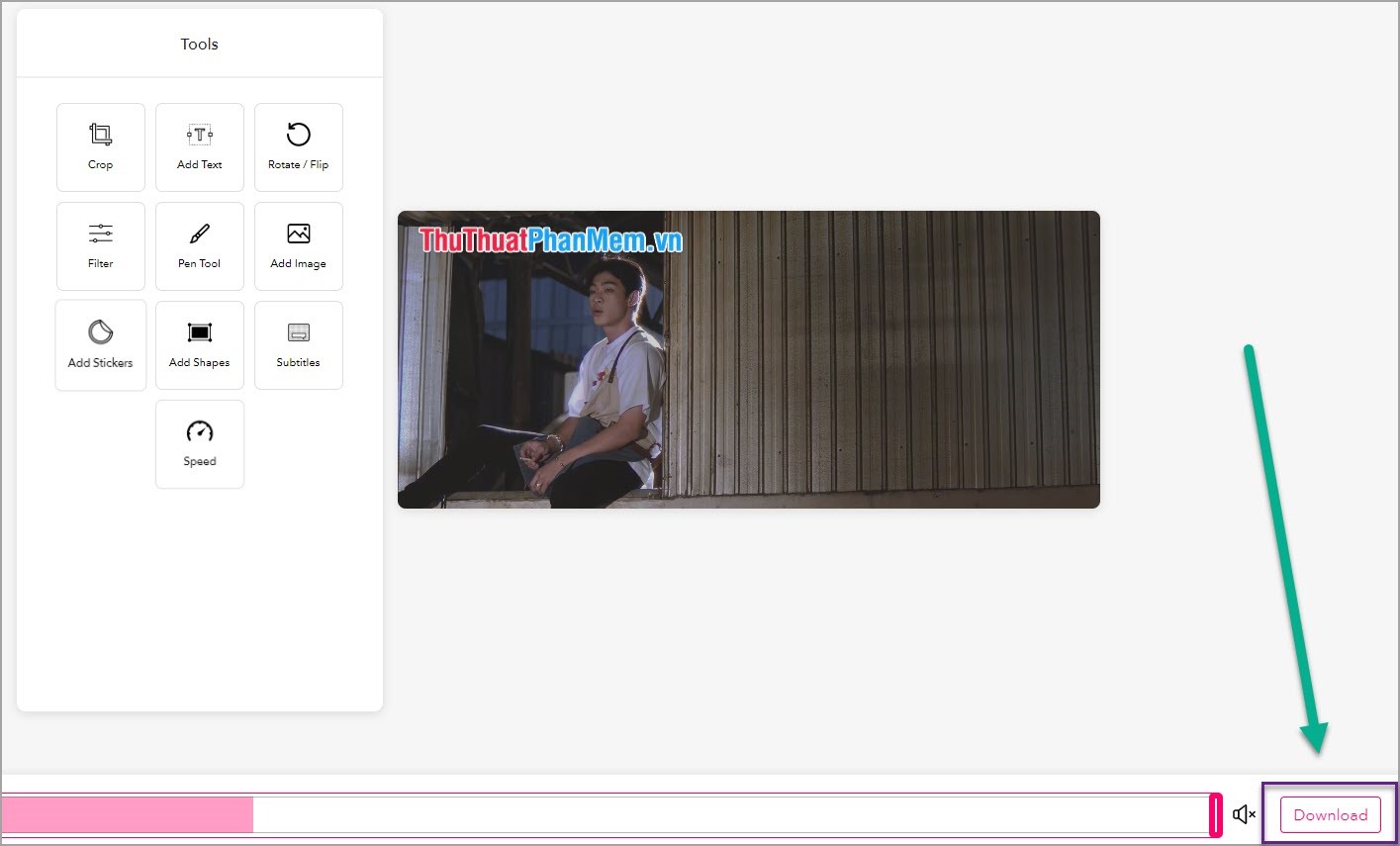 How to insert Logo into Online Video online without software Picture 6