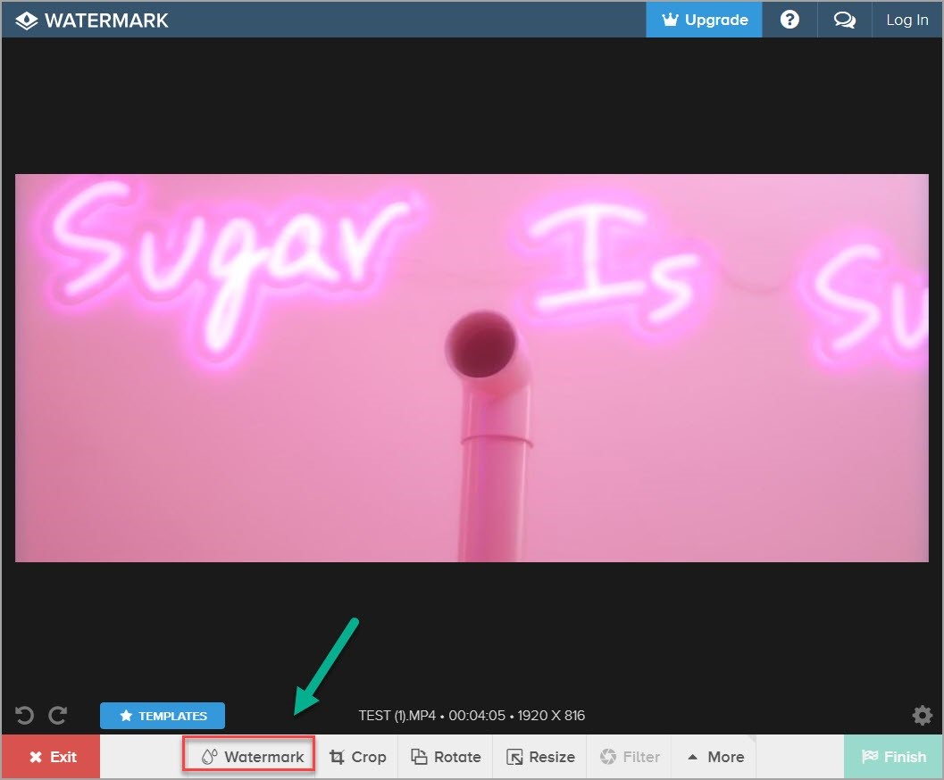 How to insert Logo into Online Video online without software Picture 9