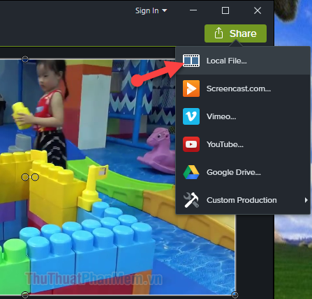 How to insert Logo into Video by Camtasia Studio software Picture 11