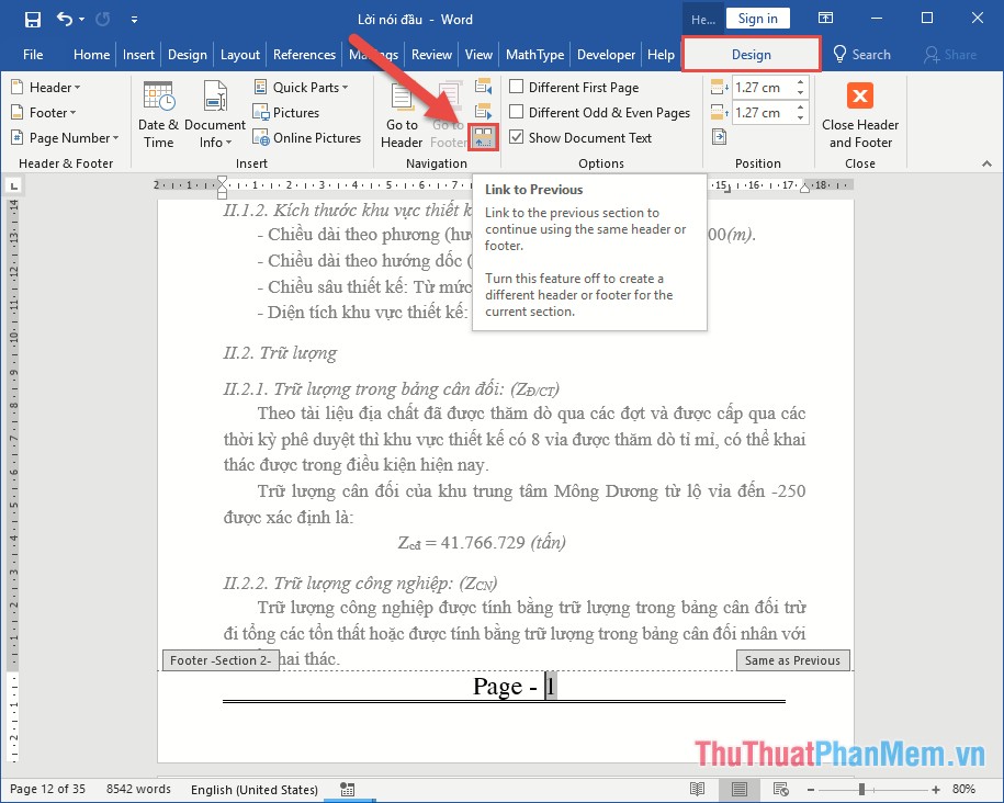 How to insert page numbers and page numbers in Word Picture 12